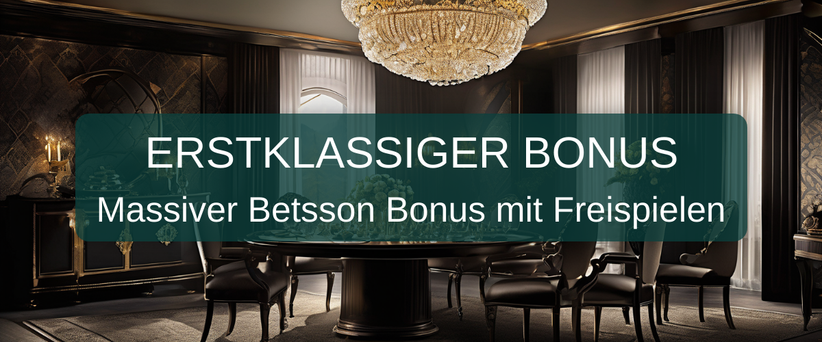 Betsson Bonus ohne Einzahlung für risikofreies Spielen